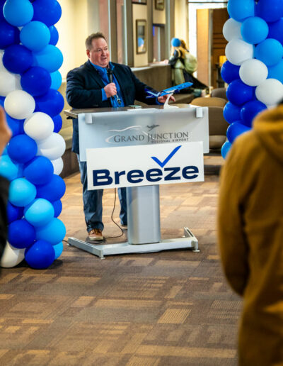Breeze VP of Airport Operations and Guest Empowerment Danny Cox